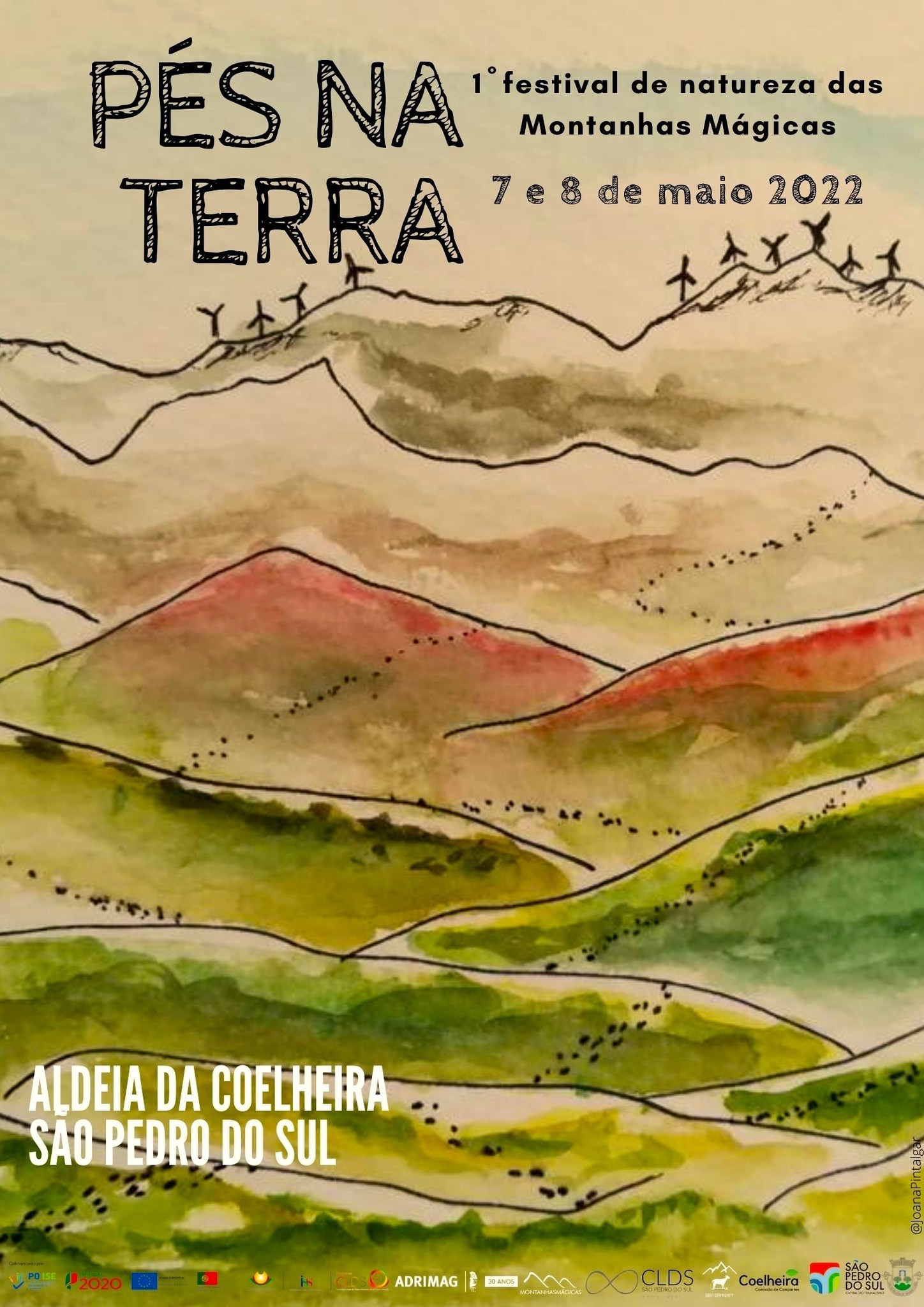 Read more about the article PÉS NA TERRA – 1ºFESTIVAL DE NATUREZA DAS MONTANHAS MÁGICAS®