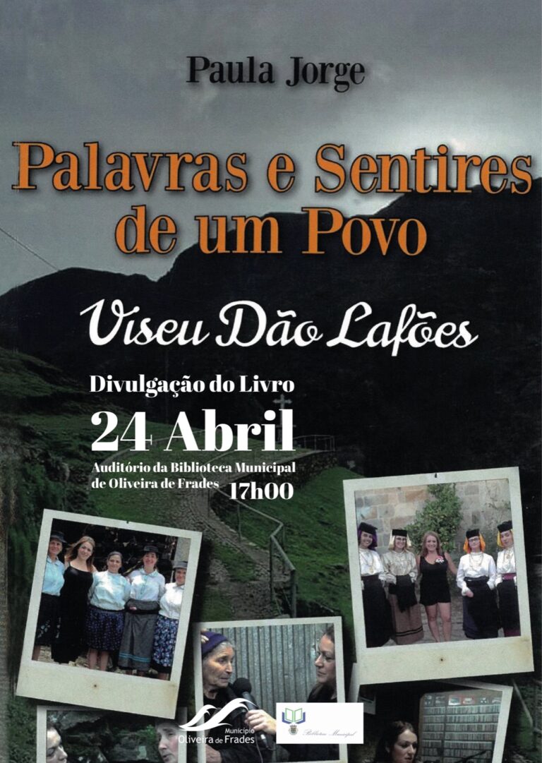 Read more about the article Paula Jorge “Palavras e Sentires de um Povo”