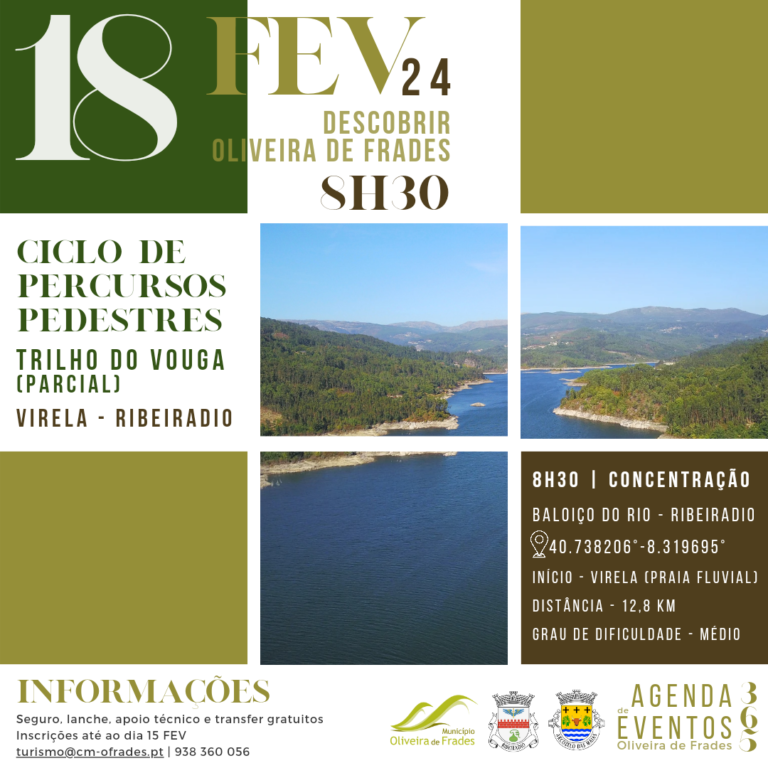 Read more about the article Caminhada – Trilho do Vouga em Oliveira de Frades